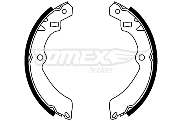 Bremsbackensatz TOMEX Brakes TX 22-46