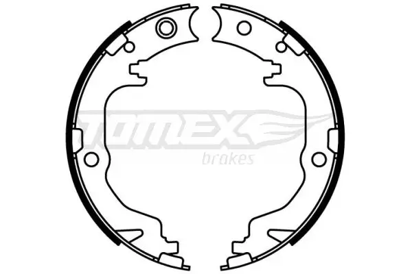 Bremsbackensatz TOMEX Brakes TX 22-60