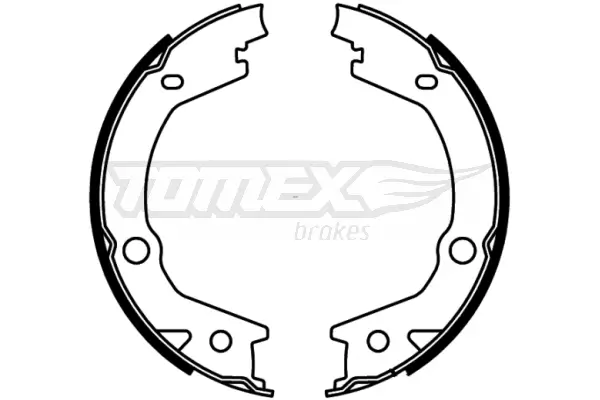 Bremsbackensatz TOMEX Brakes TX 22-68