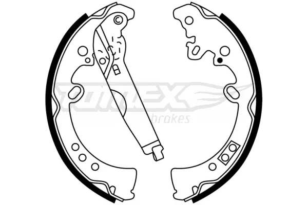 Bremsbackensatz TOMEX Brakes TX 22-76