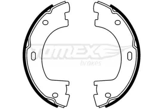 Bremsbackensatz Hinterachse TOMEX Brakes TX 22-83 Bild Bremsbackensatz Hinterachse TOMEX Brakes TX 22-83