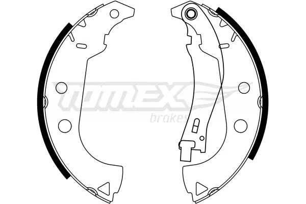 Bremsbackensatz TOMEX Brakes TX 23-15