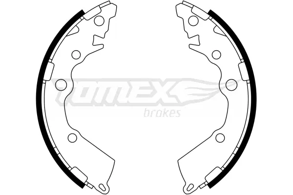 Bremsbackensatz TOMEX Brakes TX 23-18