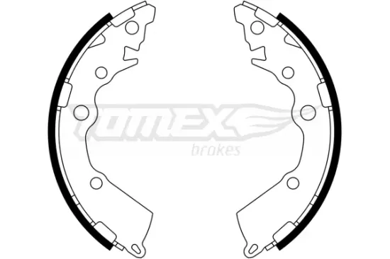 Bremsbackensatz TOMEX Brakes TX 23-18 Bild Bremsbackensatz TOMEX Brakes TX 23-18