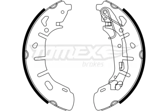 Bremsbackensatz TOMEX Brakes TX 23-21 Bild Bremsbackensatz TOMEX Brakes TX 23-21