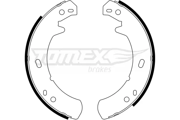 Bremsbackensatz TOMEX Brakes TX 23-24 Bild Bremsbackensatz TOMEX Brakes TX 23-24