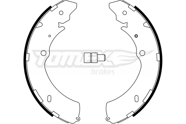 Bremsbackensatz TOMEX Brakes TX 23-28