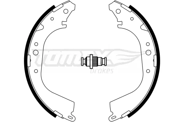 Bremsbackensatz TOMEX Brakes TX 23-30