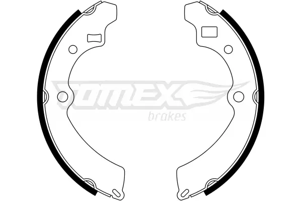 Bremsbackensatz Hinterachse TOMEX Brakes TX 23-32