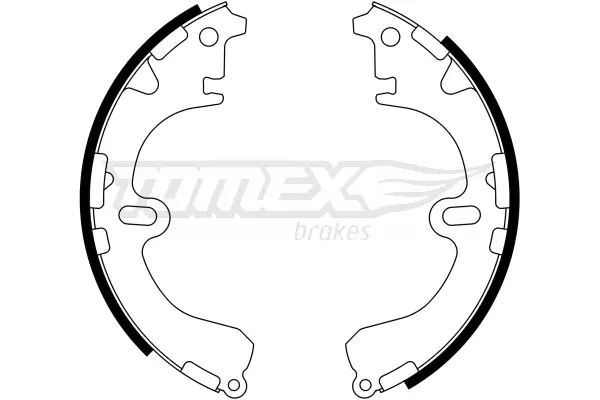 Bremsbackensatz TOMEX Brakes TX 23-34