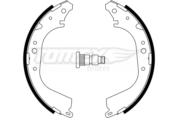 Bremsbackensatz TOMEX Brakes TX 23-35