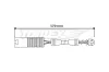 Warnkontakt, Bremsbelagverschleiß Vorderachse TOMEX Brakes TX 30-31