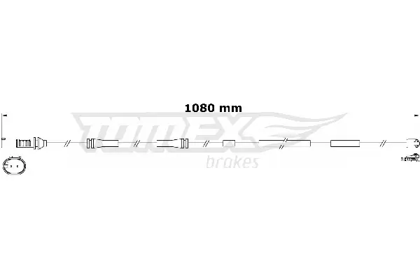 Warnkontakt, Bremsbelagverschleiß TOMEX Brakes TX 31-18