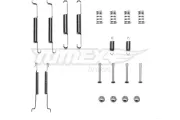 Zubehörsatz, Bremsbacken Hinterachse TOMEX Brakes TX 40-01