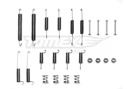 Zubehörsatz, Bremsbacken Hinterachse TOMEX Brakes TX 40-03 Bild Zubehörsatz, Bremsbacken Hinterachse TOMEX Brakes TX 40-03