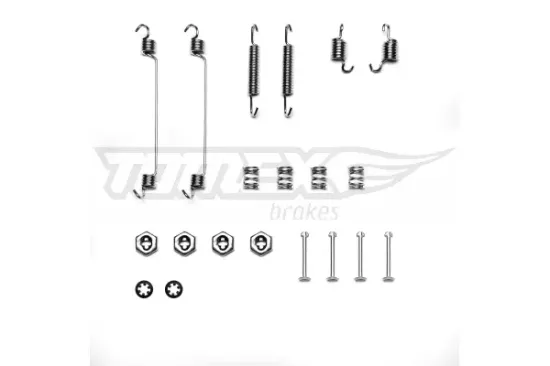 Zubehörsatz, Bremsbacken Hinterachse TOMEX Brakes TX 40-14 Bild Zubehörsatz, Bremsbacken Hinterachse TOMEX Brakes TX 40-14