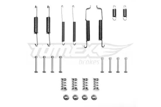 Zubehörsatz, Bremsbacken Hinterachse TOMEX Brakes TX 40-15 Bild Zubehörsatz, Bremsbacken Hinterachse TOMEX Brakes TX 40-15