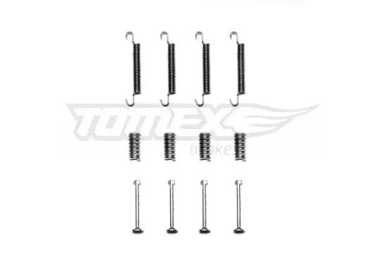 Zubehörsatz, Bremsbacken Hinterachse TOMEX Brakes TX 40-19 Bild Zubehörsatz, Bremsbacken Hinterachse TOMEX Brakes TX 40-19