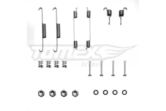 Zubehörsatz, Bremsbacken Hinterachse TOMEX Brakes TX 40-20 Bild Zubehörsatz, Bremsbacken Hinterachse TOMEX Brakes TX 40-20