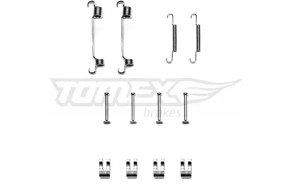 Zubehörsatz, Bremsbacken Hinterachse TOMEX Brakes TX 40-21