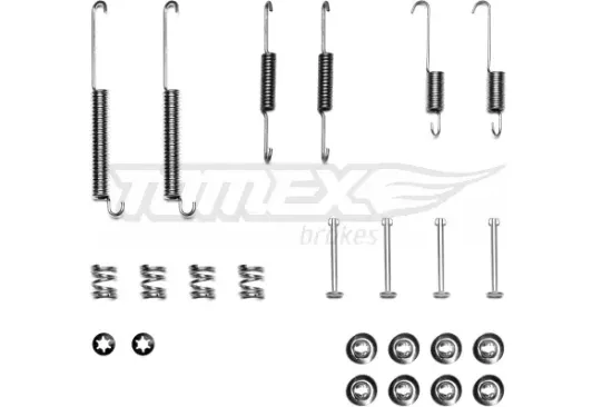 Zubehörsatz, Bremsbacken Hinterachse TOMEX Brakes TX 40-26 Bild Zubehörsatz, Bremsbacken Hinterachse TOMEX Brakes TX 40-26