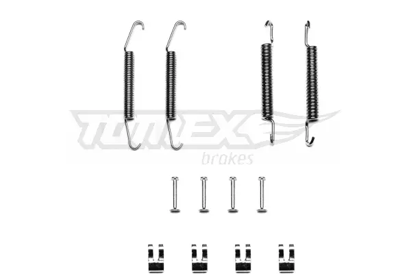 Zubehörsatz, Bremsbacken Hinterachse TOMEX Brakes TX 40-27