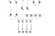 Zubehörsatz, Bremsbacken Hinterachse TOMEX Brakes TX 40-30