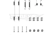 Zubehörsatz, Bremsbacken Hinterachse TOMEX Brakes TX 40-31