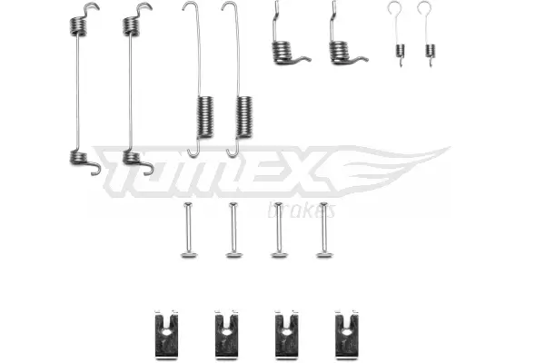 Zubehörsatz, Bremsbacken TOMEX Brakes TX 40-38