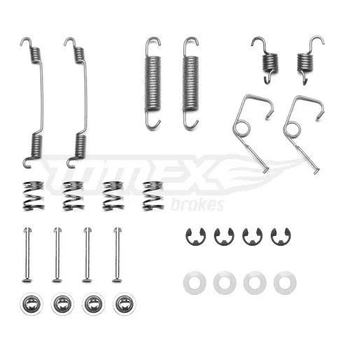 Zubehörsatz, Bremsbacken Hinterachse TOMEX Brakes TX 40-39 Bild Zubehörsatz, Bremsbacken Hinterachse TOMEX Brakes TX 40-39