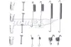 Zubeh&ouml;rsatz, Bremsbacken Hinterachse TOMEX Brakes TX 40-43