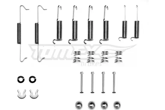 Zubehörsatz, Bremsbacken Hinterachse TOMEX Brakes TX 40-46 Bild Zubehörsatz, Bremsbacken Hinterachse TOMEX Brakes TX 40-46