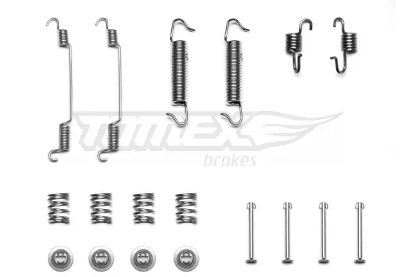 Zubehörsatz, Bremsbacken Hinterachse TOMEX Brakes TX 40-47