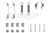 Zubehörsatz, Bremsbacken Hinterachse TOMEX Brakes TX 40-47