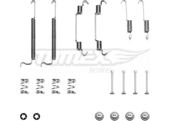 Zubehörsatz, Bremsbacken TOMEX Brakes TX 40-57