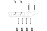 Zubehörsatz, Bremsbacken Hinterachse TOMEX Brakes TX 40-58