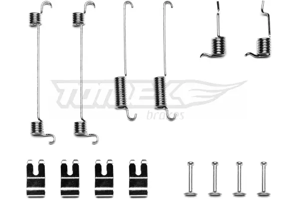 Zubehörsatz, Bremsbacken Hinterachse TOMEX Brakes TX 40-71