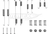 Zubehörsatz, Bremsbacken Hinterachse TOMEX Brakes TX 41-79