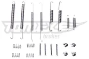 Zubehörsatz, Bremsbacken Hinterachse TOMEX Brakes TX 41-98