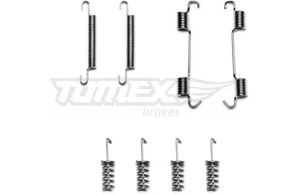 Zubehörsatz, Bremsbacken Hinterachse TOMEX Brakes TX 42-00