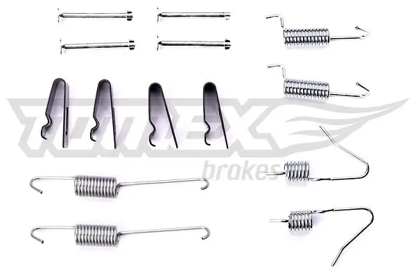 Zubehörsatz, Bremsbacken TOMEX Brakes TX 42-04