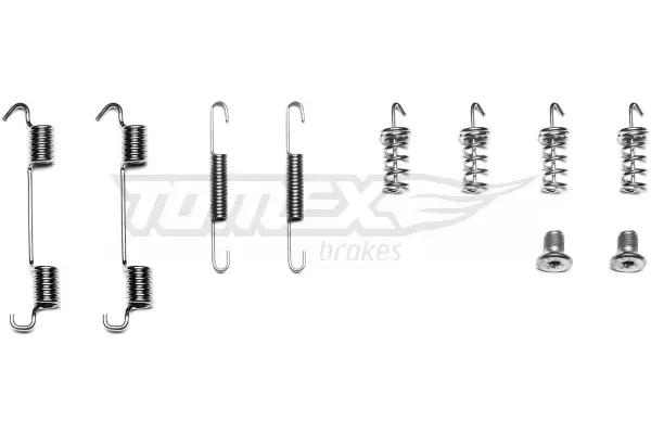 Zubehörsatz, Bremsbacken Hinterachse TOMEX Brakes TX 42-08