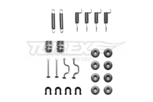 Zubehörsatz, Bremsbacken Hinterachse TOMEX Brakes TX 42-09