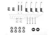 Zubehörsatz, Bremsbacken Hinterachse TOMEX Brakes TX 42-10