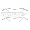 Zubehörsatz, Scheibenbremsbelag TOMEX Brakes TX 43-07