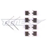Zubehörsatz, Scheibenbremsbelag Hinterachse TOMEX Brakes TX 43-08