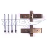Zubehörsatz, Scheibenbremsbelag Vorderachse TOMEX Brakes TX 43-09
