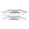 Zubehörsatz, Scheibenbremsbelag Vorderachse TOMEX Brakes TX 43-17