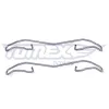 Zubehörsatz, Scheibenbremsbelag TOMEX Brakes TX 43-41