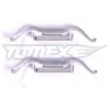 Zubehörsatz, Scheibenbremsbelag Vorderachse TOMEX Brakes TX 43-47